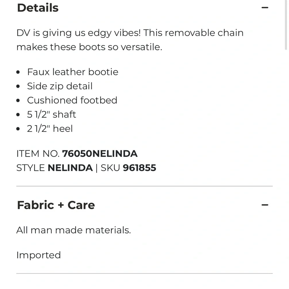 Dolce Vita Nelinda Chelsea Ankle Boot - Picture 10 of 10